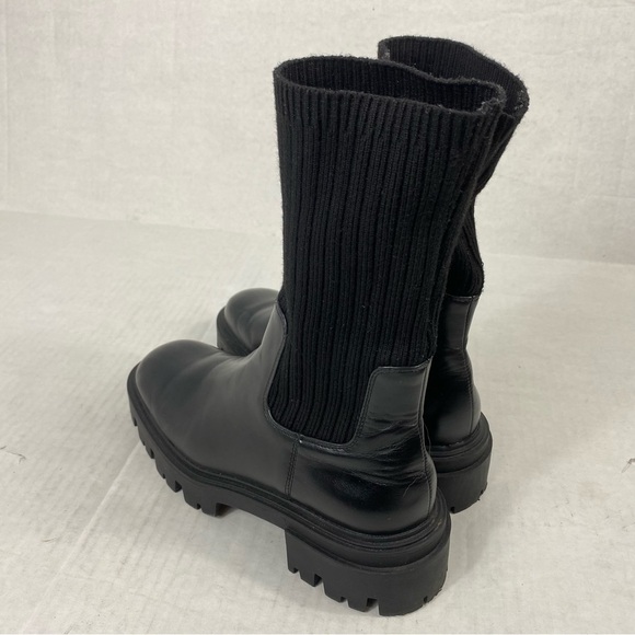ZARA Sock Ankle Boot - Picture 5 of 10